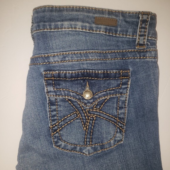 KUT FROM THE KLOTH So Low Flare Denim Jeans Size 12 - Picture 3 of 9